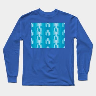 Blue cubes Long Sleeve T-Shirt